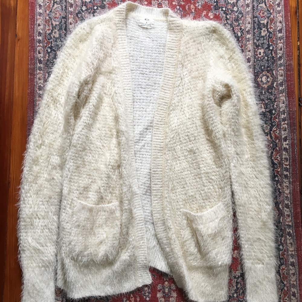 Fuzzy warm cardigan from urban outfitters